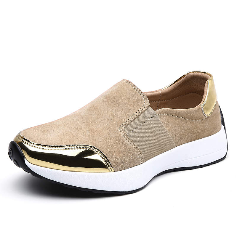 Sneakers Ladies Non-Slip Women Platform Sport Shoes Tennistas Women&#39;s Original Running Shoes Platform Sports Shoes Woman Tennis: brown / 4.5