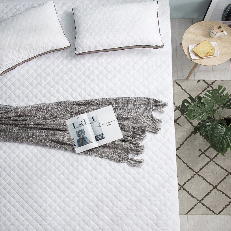 Copriletto trapuntato lenzuolo con angoli elastici lenzuolo antiacaro copriletto re copriletto coprimaterasso elasticizzato