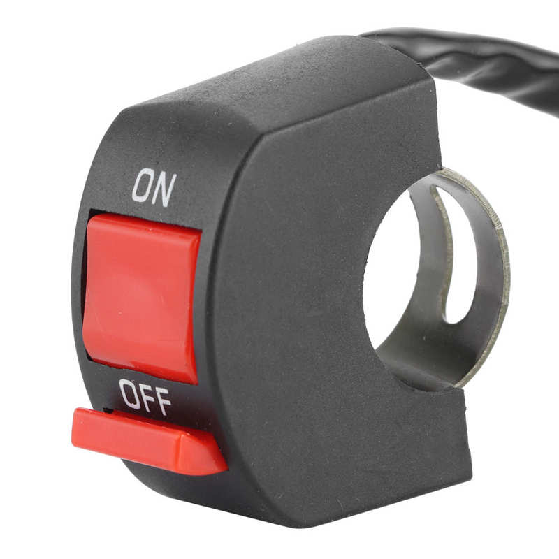 Angel Eyes Light Switch Universal Motorcycle LED Light Switch Handlebar Headlight Control On/Off 22‑25mm LED Headlamp Switch
