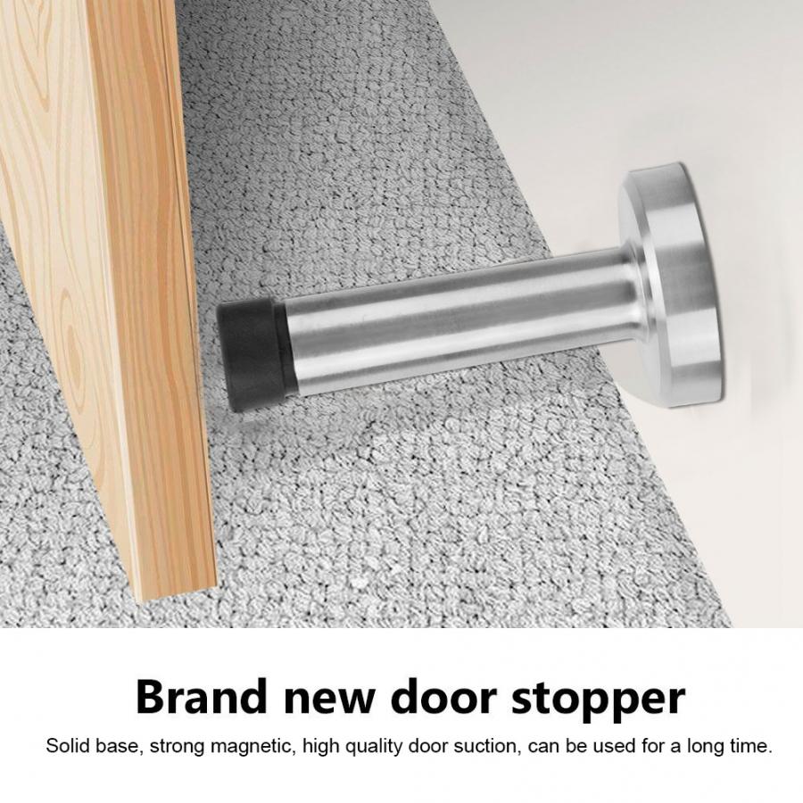 Strong Magnetic Anti-collision Door Stop Stopper Holder Catch Door Suction White
