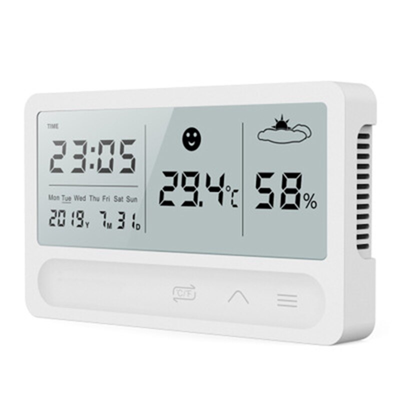 Hygrometer Thermometer Feuchtigkeit Anzeige Digital Innen Thermometer Raum Temperatur und Feuchtigkeit