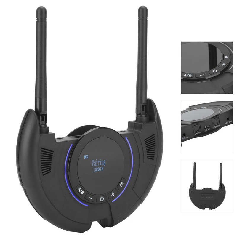 Wireless 5.0 Transmitter Receiver Audio Adapter Optical APP Control SS