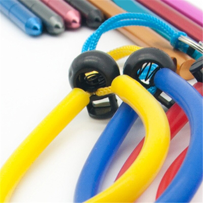 1pc Scuba Colorful Diving Aluminium Alloy Lobster Stick Rod With Rubber Lanyard Strap Underwater Probe