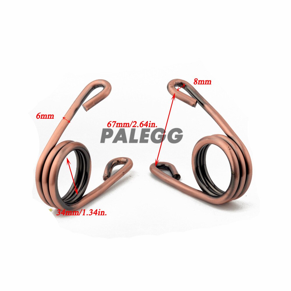 Universal retro motorcykel solo sittdyna fjädrar monteringsfäste klipp kit för harley chopper bobber cafe racer sadel säte
