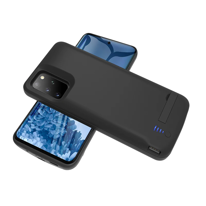 Voor samsung galaxy  s20 ultra  s20 plus fe externe batterij powerbank powerbank hoes  s20 schokbestendige batterijlader hoes
