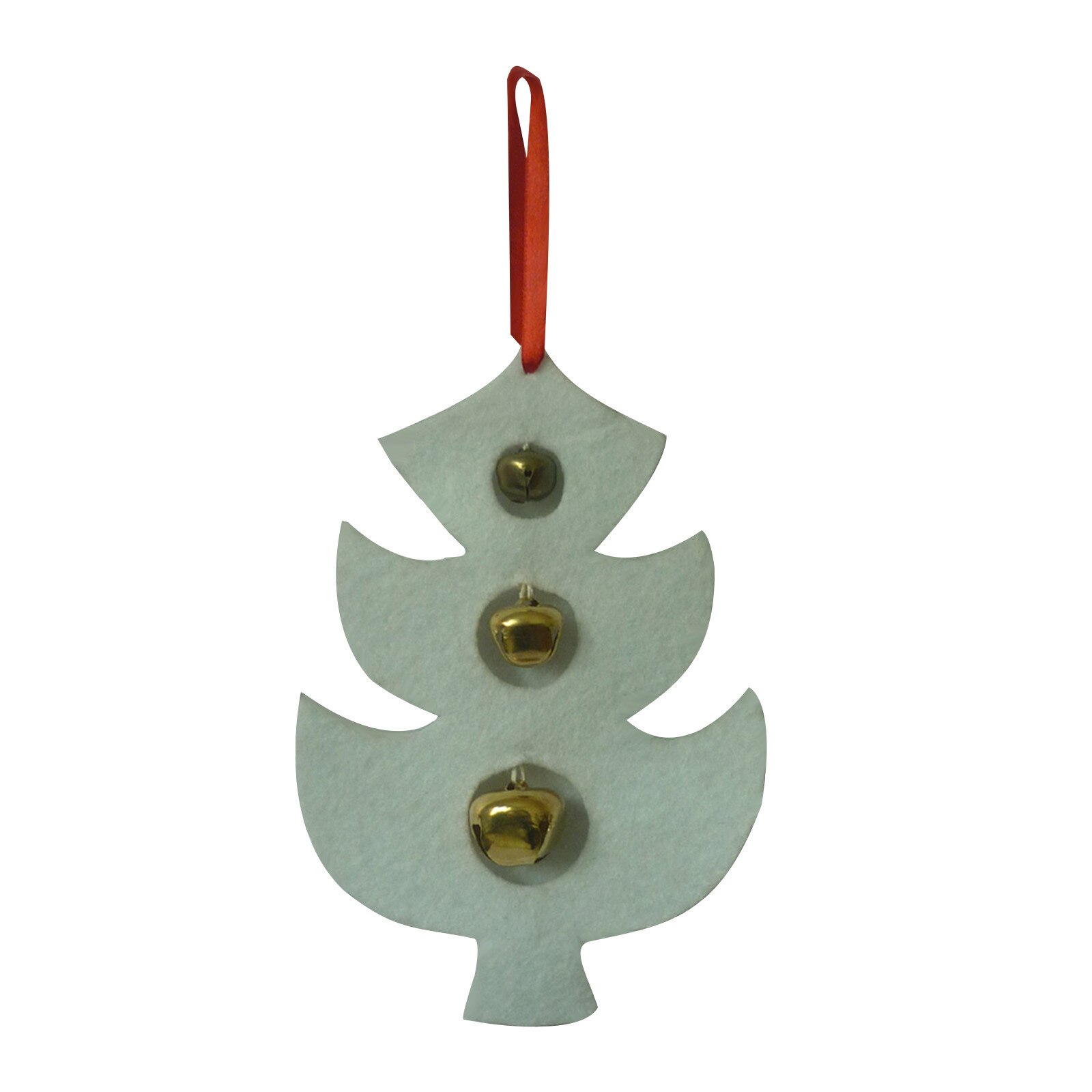 25# Christmas Ornaments With Bells Bell-shaped Ornaments Pendants Christmas Tree Hanging Ornaments And: Gray