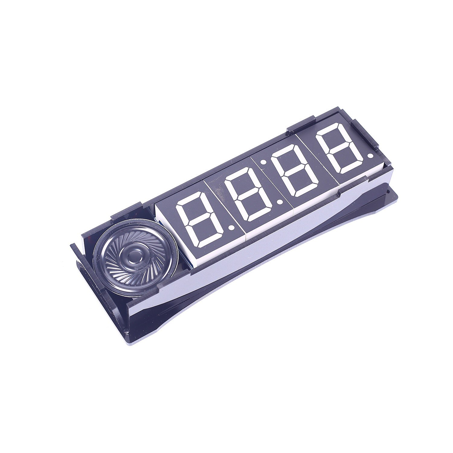 Voice Digital Electronic Clock DIY Kit DC 5V Temperature Alarm 12/24H Time Date Home Clock