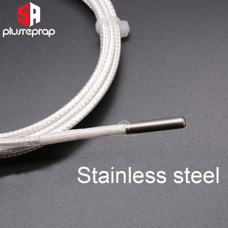 PT1000 Sensor Thermokoppel 3*15*1500Mm Hotend Temperatuur Sesnor 3D Printer Onderdelen: KF 2PIN 1pc / Stainless steel