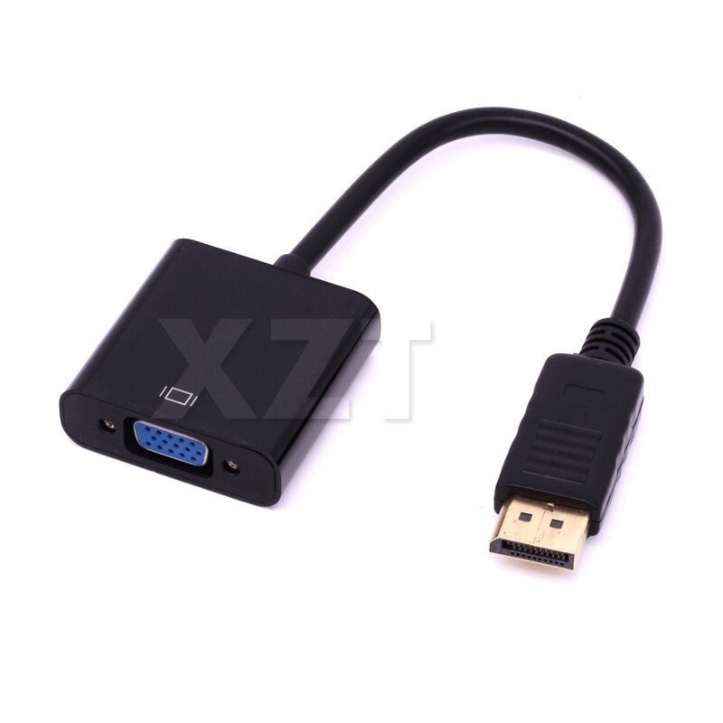 1 Pcs Displayport Dp Male Naar Vga Vrouwelijke Adapter Display Port Kabel 1080 P Vga Kabel 15Pin