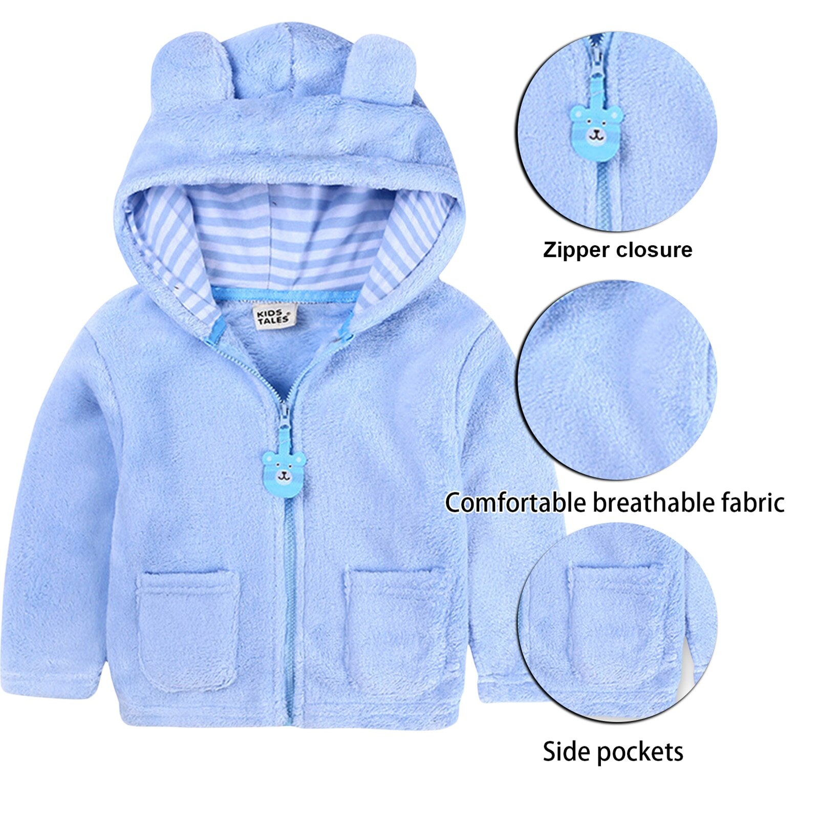 Baby Meisjes Jas Kids Jongens Mode Jassen Kunstmatige Bont Warm Hooded Herfst Winter Meisjes Baby Kleding Kinderen Jas