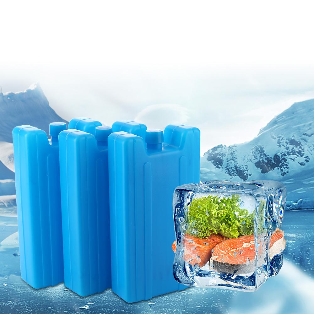 Bloque de hielo reutilizable para beber en congelador, ecológico, conveniente, para nevera, bolsa de sellado automático, portátil, ABS, cocina