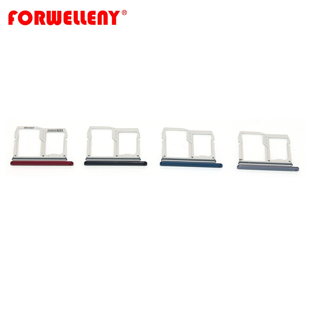 For LG V40 / G8 ThinQ Micro Sim Card Holder Slot Tray Replacement Adapters black blue red grey