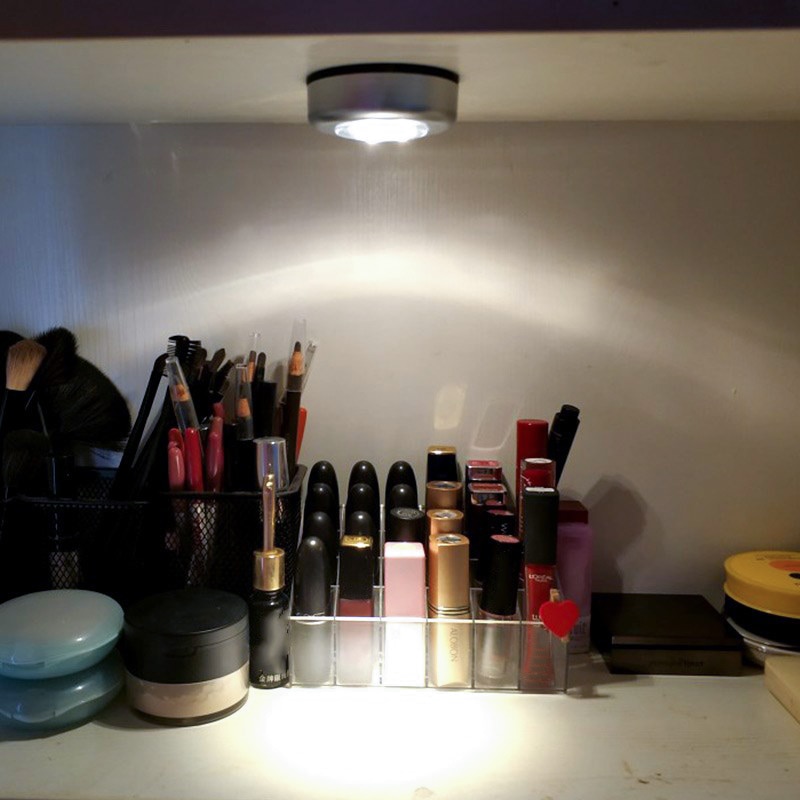 LED Nachtlampje Closet Cabinet Light Keuken Slaapkamer Kast Draadloze Magnetische Gang Trap Lampen Motion Sensor Licht