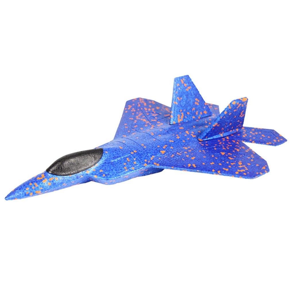 Modelo de avión de espuma para niños, juguete infantil de 42cm, con luz acrobática, educativo, EPP planeador, avión de combate