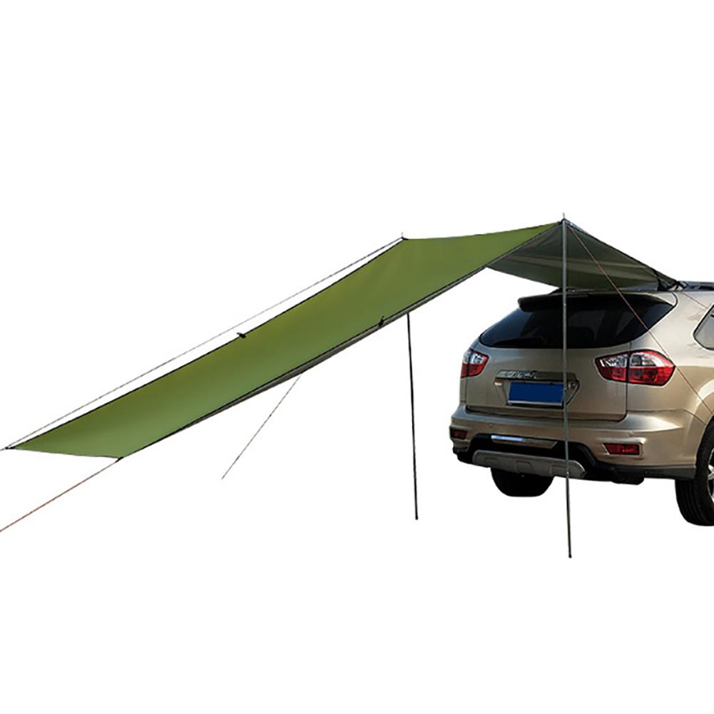 Car Awning Waterproof Portable Camping Fishing Tent Automobile Rooftop Rain Canopy