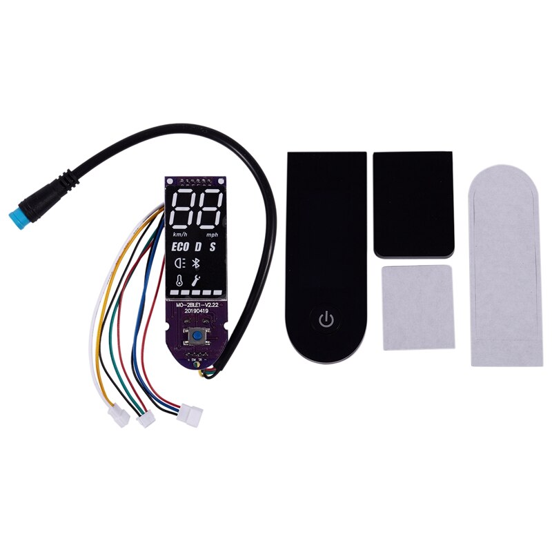 Nova tomada bluetooth placa de circuito & painel capa para xiaomi mijia m365 scooter