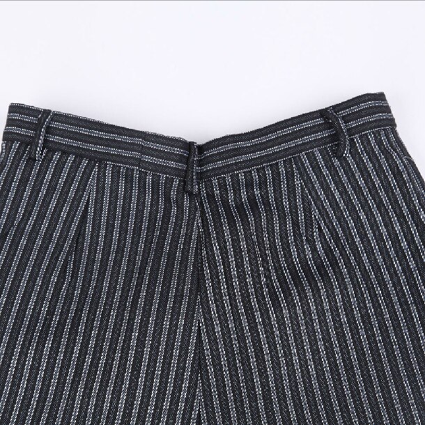 men's chef pants Kitchen Trouser bottoms ajustable waist with elastic band food service pants black color