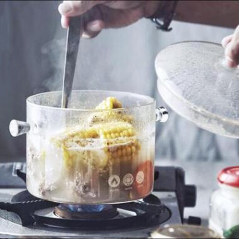 Soepkom Creatieve Salade Instant Noodles Kom Handgemaakte Koken Accessoires Glas Keuken Benodigdheden