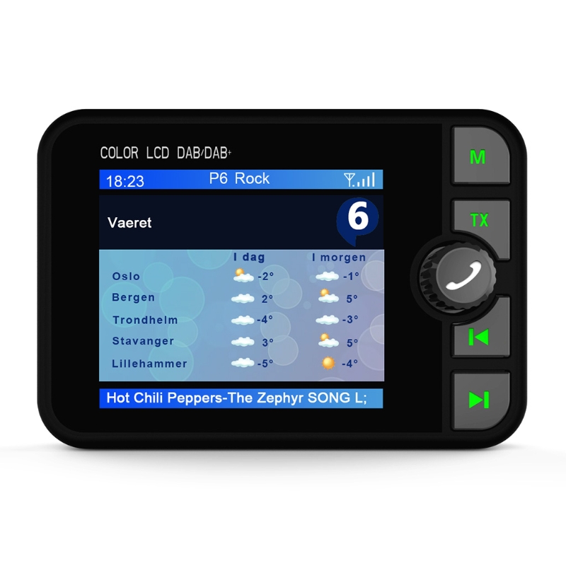 Dab Radio170-240mhz Dab / 87.5-108mhz Fm-a Wide Range of Fm and Dab Frequencies Listen to News, Music and Other Radio S