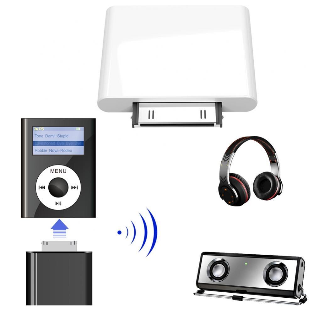 Drahtlose Bluetooth-kompatiblen Sender HiFi Audio Dongle Adapter für iPod Classic/Touch kopfhörer Adapter