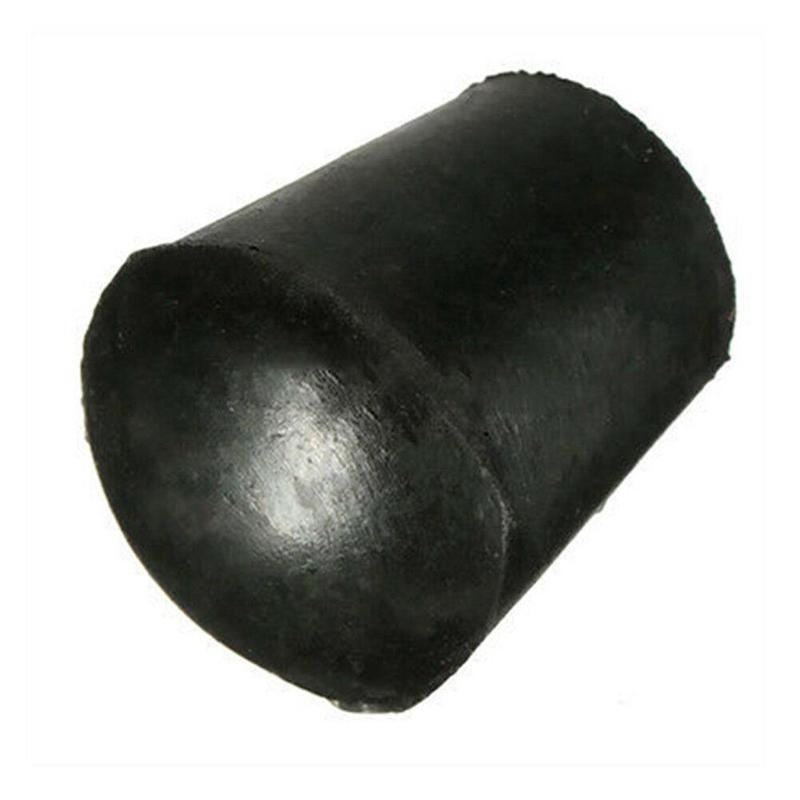 8 stk pvc plast rund sort fortykker bord stol benkapper skridsikre fødder beskytter pudebetræk 16mm 19mm 25mm 30mm