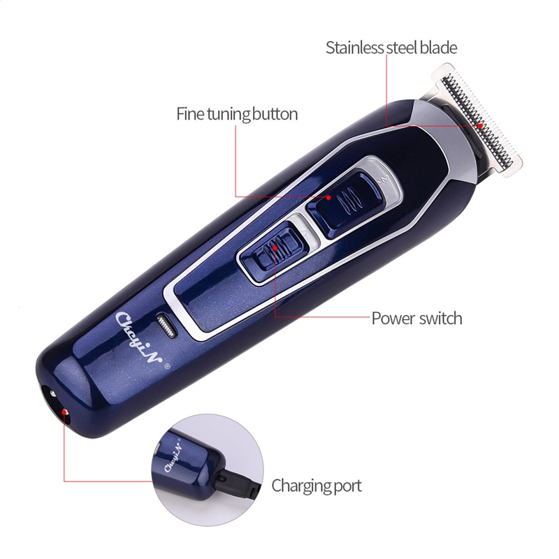 DS0 cortadora de pelo eléctrica, afeitadora recargable, afeitadora de poco ruido, recortadora de pelo, afeitadora inalámbrica para hombres, Máquina para cortar cabello y barba