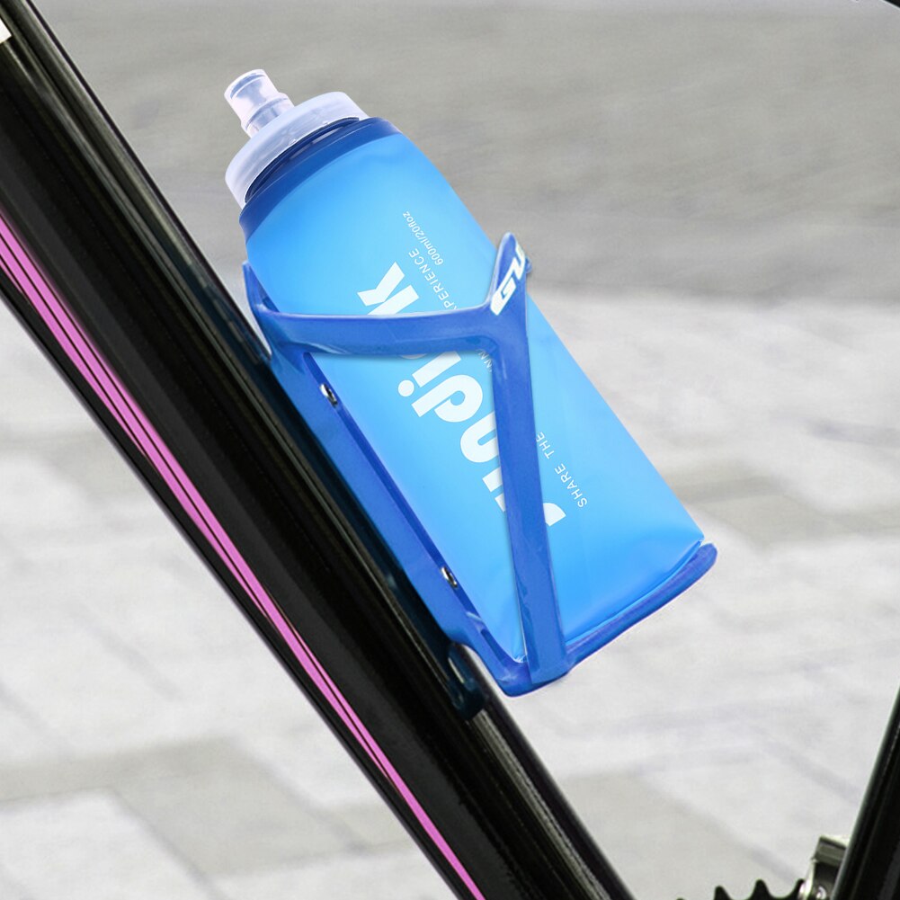 SUNDIC 600ml Tragbare Faltbare Wasser Tasche TPU Weiche Trinken Flasche draussen Sport Radfahren Wandern Camping Trinken Beutel