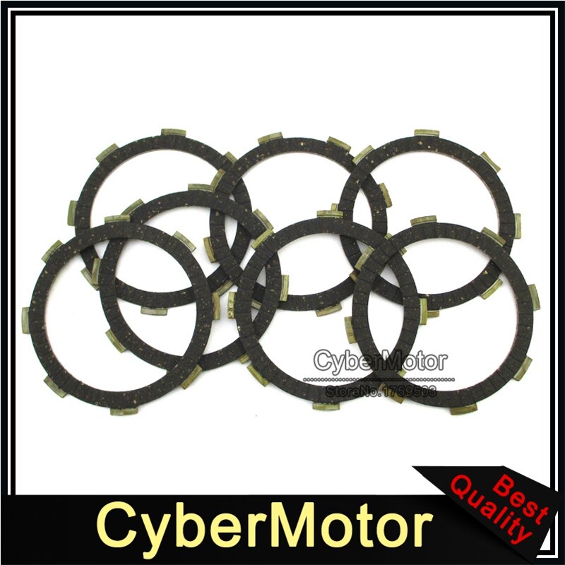 7 Stks/pak Motor Koppeling Wrijving Plaat Voor Cg Cb 200cc 250cc Atv Quad Dirt Motor Bike Motorcycle