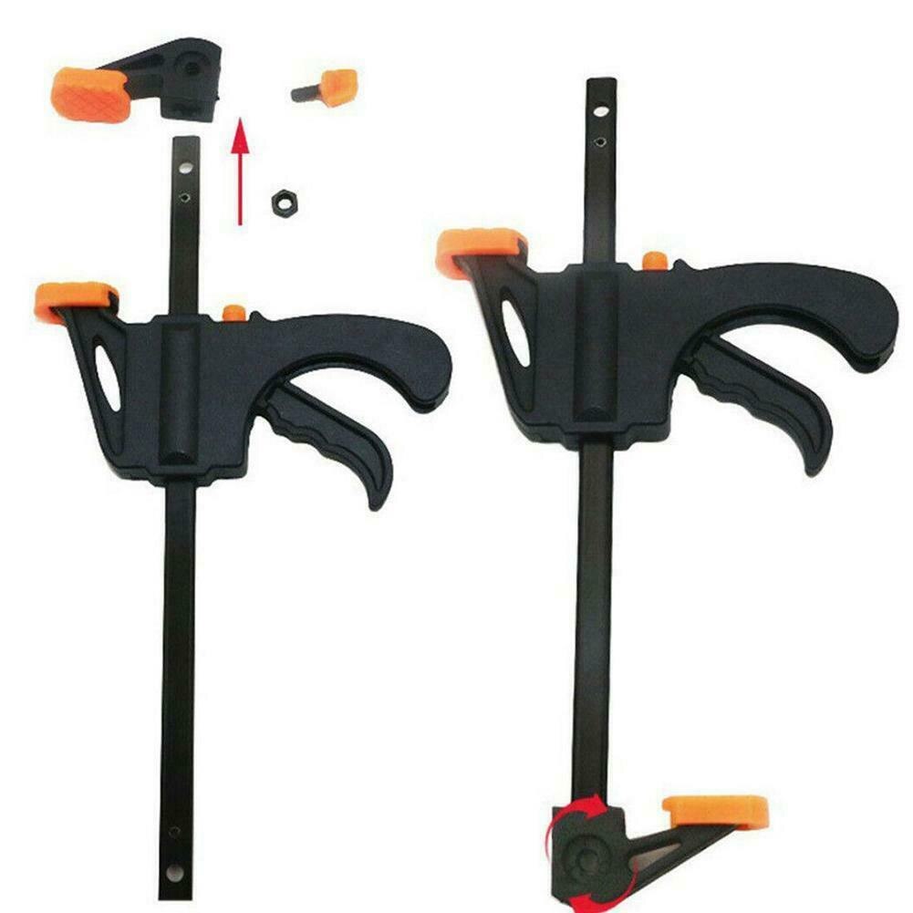 4-24Inch 1Pcs DIY Carpentry Hand Tool Gadget Woodworking Work Bar F Clamp Clip Hard Release Woodworking Clamp