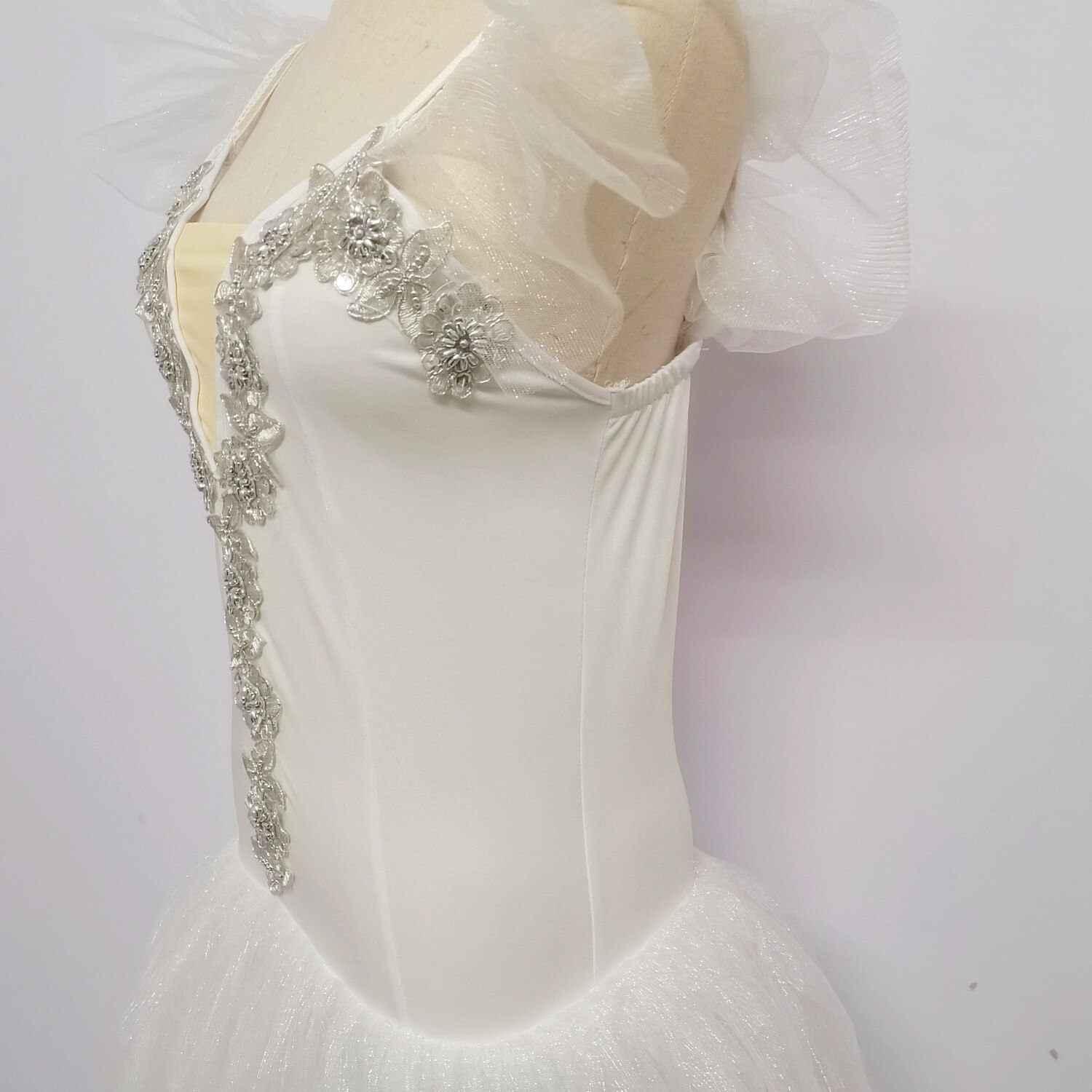 Weiß Ballett Kostümich Lange Kleid Für Erwachsene Professionelle Bauchtanz Röcke
