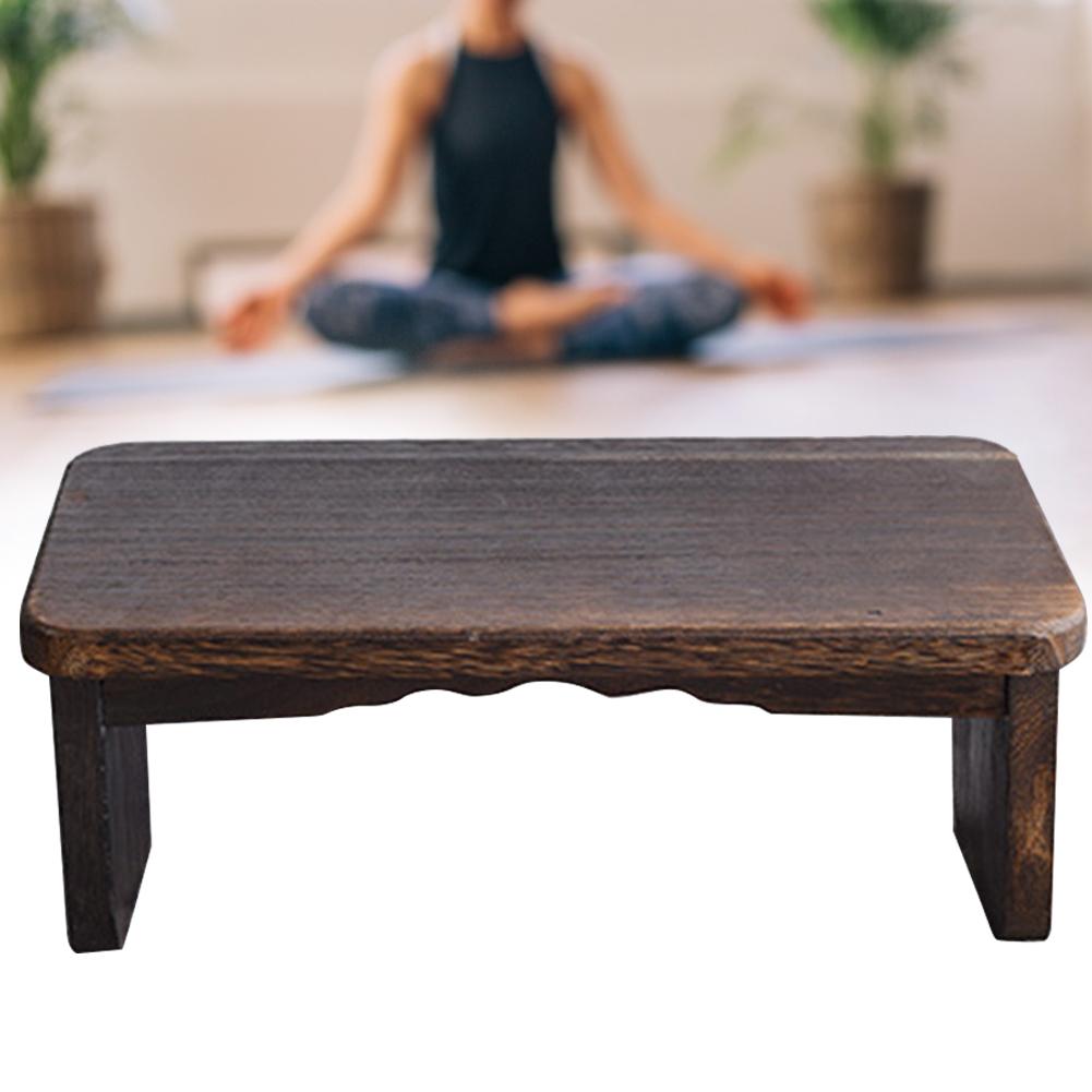 Yoga Kruk Robuuste Houten Bank Gezonde Rechtop Houding Vormen Bench Geschikt Voor Thee Ceremonies Yoga Meditatie