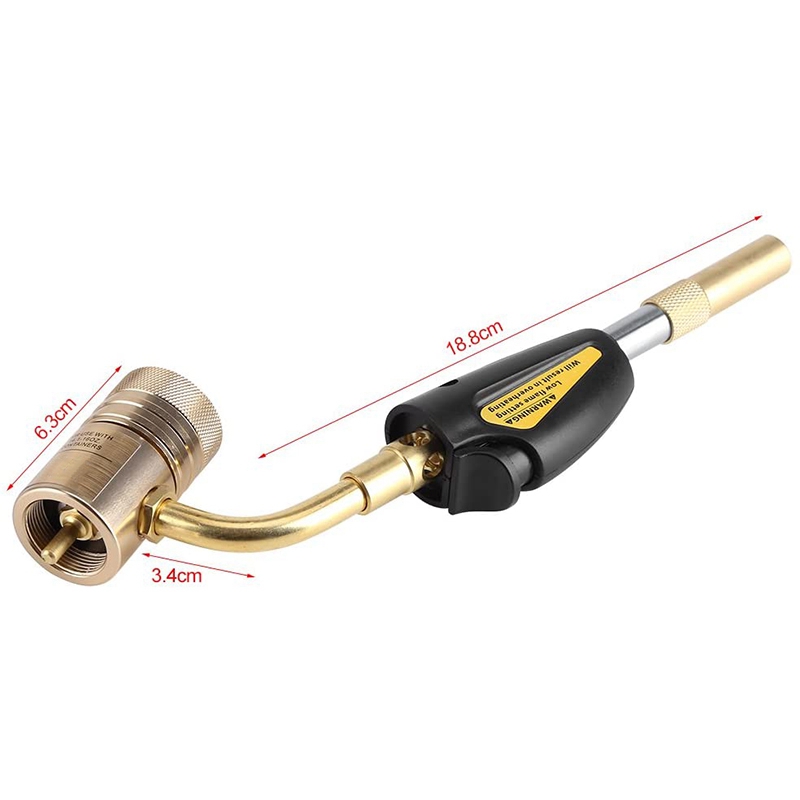 Turbo Torch Tips-regulador de soplete de encendido automático de Gas, soldadura de soldadura, herramienta de fontanería, accesorio para el hogar