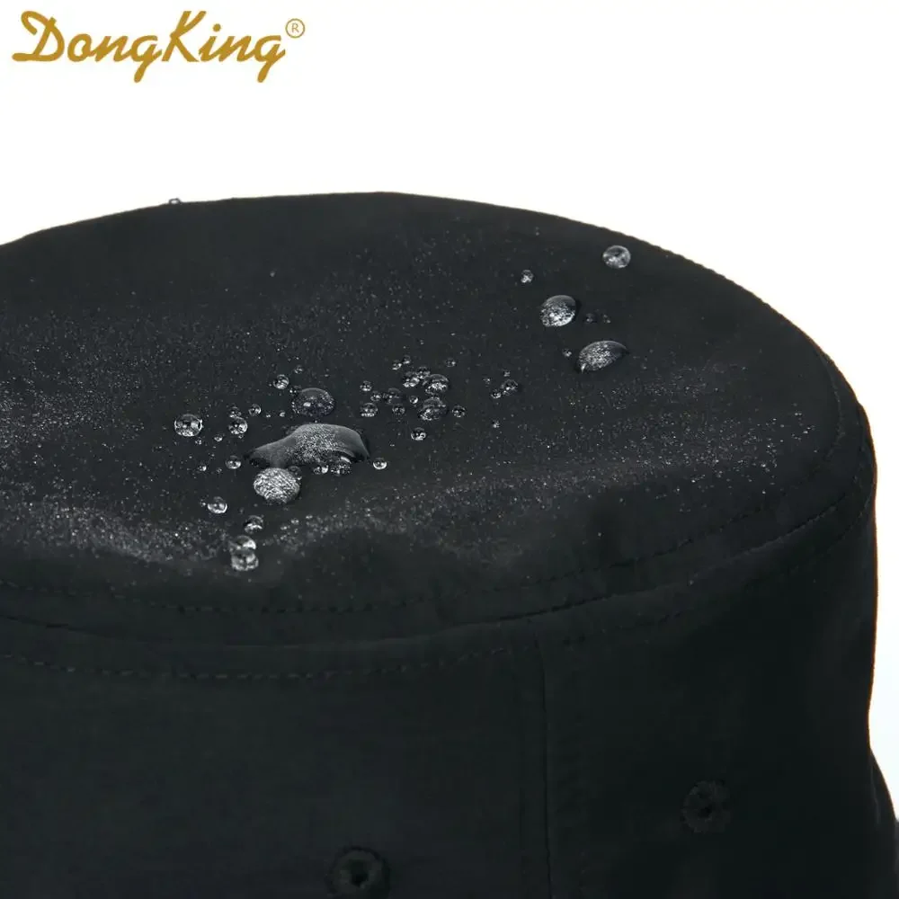 Sombreros de cubo impermeables a prueba de viento para hombres y mujeres, sombrero de lluvia ligero, xx-grande, senderismo, Camping, UV/UPF, 50 empaquetable