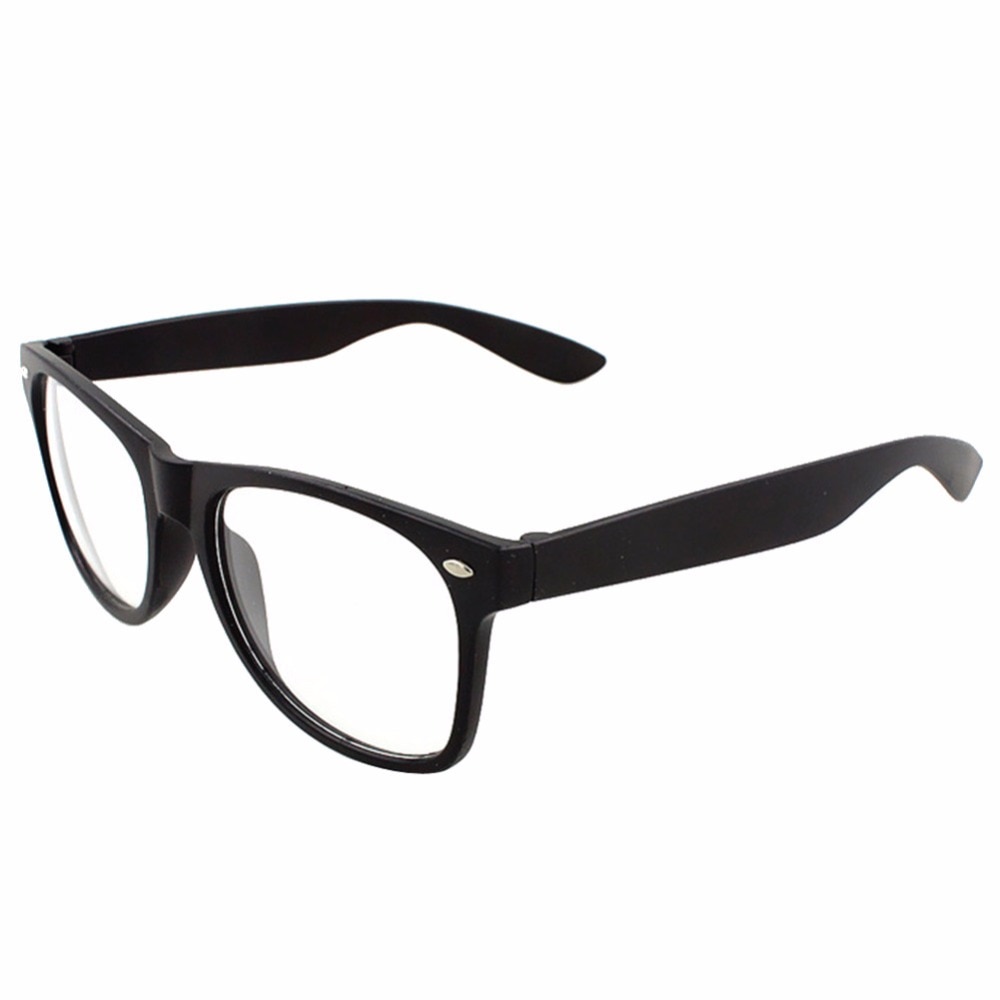 Trendy Unisex Men Women Eyewear Frames Clear Lens Glasses Square Frame 9 Colors