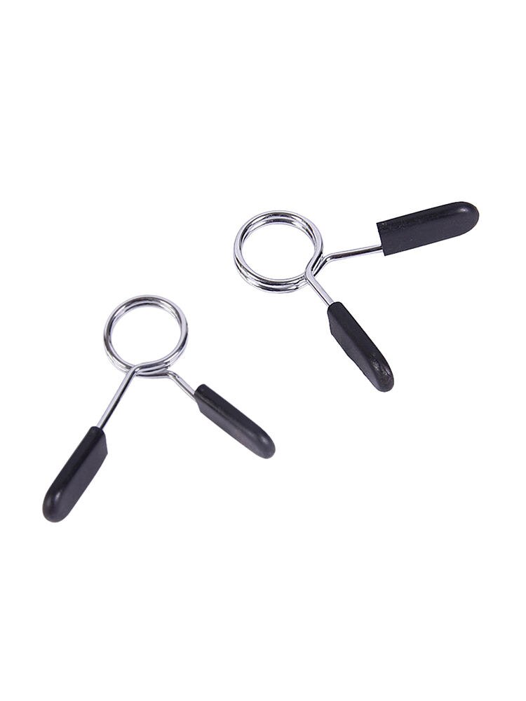 2 stuks/set 25mm halterstangklem sportschool gewichtstang halterveerkraagclips