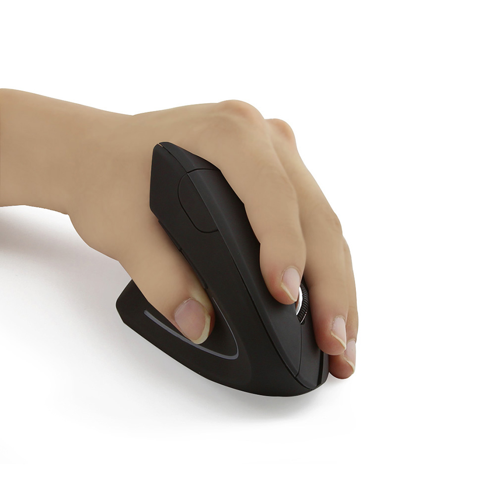 2.4G Wireless Pink Mouse Left Handed Vertical Ergonomic Computer Gaming Mause USB Optical 1600 DPI 5D Gamer Mice For PC Laptop
