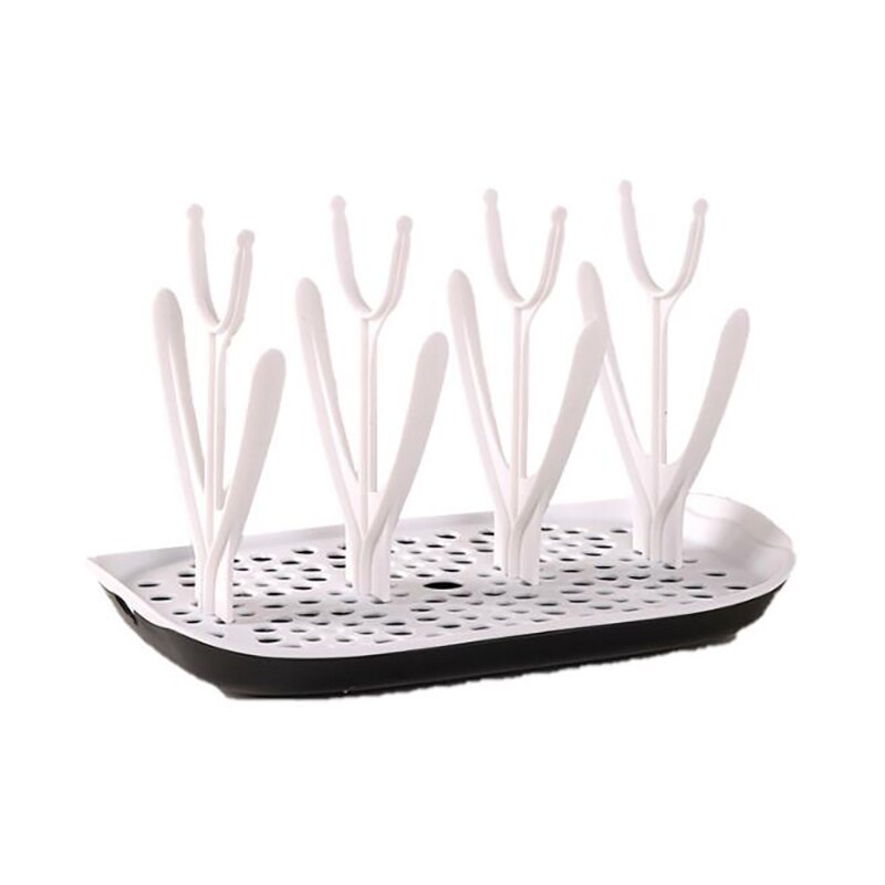 Baby Feeding Bottle Drying Rack Mat Tree Shelf Kitchen Cleaning Tool Dryer Rack Detachable Storage Cup Dry Rack YHZ002: YHZ002C