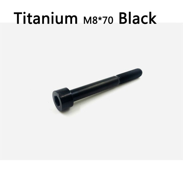 Aceoffix Head Tube Hanging Heart Replacement Parts For Brompton Stem Headset: black bolt