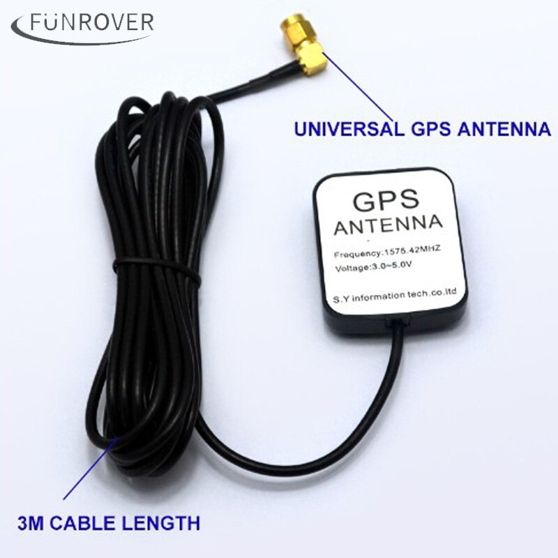Overhaast Gps Ontvanger Super Signaal Auto Gps Actieve Antenne Met Versterking Dvd Navigatie Sma Interface