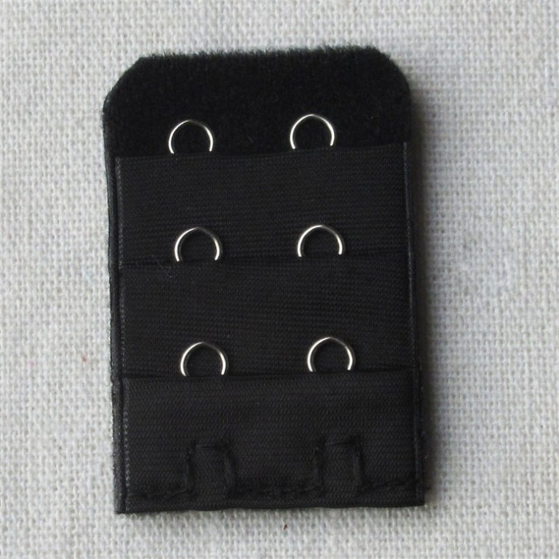 Spænde forlænget forlænget bælte bh forlængere 3 rækker 2 kroge forlænger tilbehør til undertøj dame bh strop adapter