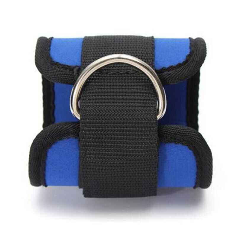 Ankle Strap D-ring Thigh Leg Pulley Gym Weight Lifting Multi Cable Attachment HV