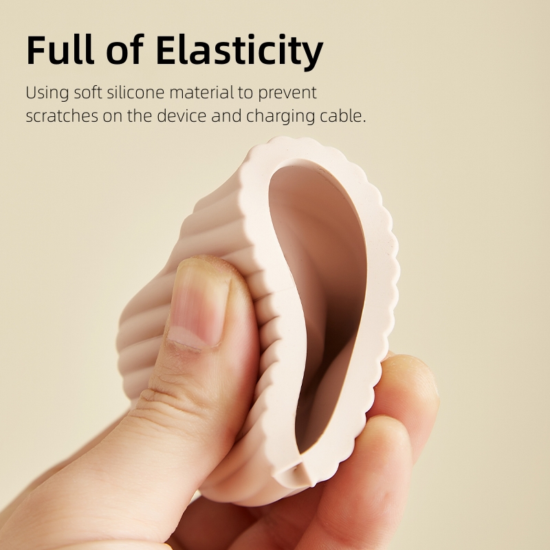 Soporte de cargador de silicona suave para Apple Watch Series 8, 7, 6, 5, 4, 3, 2, 1 SE, estación de carga Iwatch, accesorios de soporte de escritorio