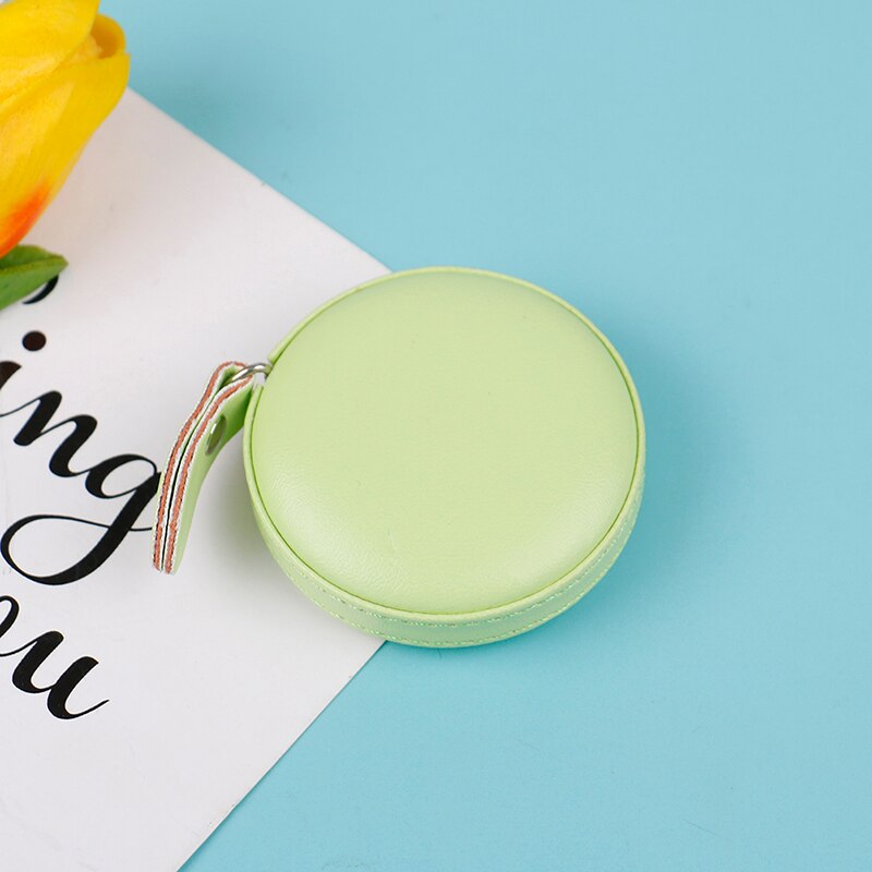 Portable PU Leather Retractable Meter Ruler For Sewing Tailor Fabric 1.5m/ 60inch Roll Tape Measure DIY Measuring Tools: GN
