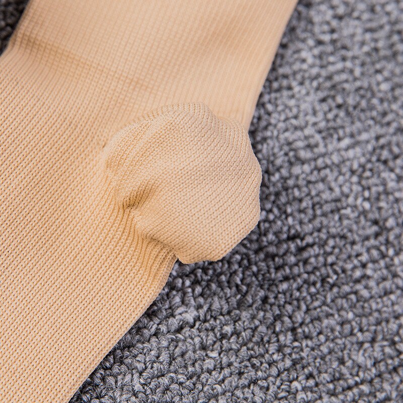 5 Pairs 20-30 Mmhg Graduated Compression Sport Socks Firm Pressure Circulation Orthopedic Support Stockings Hose Long Socks