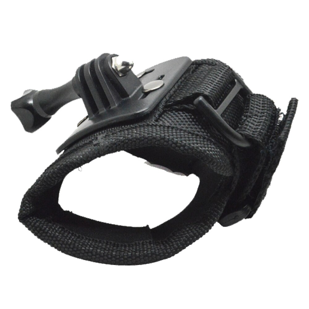 QQT Rotation Wrist Glove Hand Palm Strap Belt Tripod Stand Holder Stand For GoPro Hero 9 8 7 6 5 4 3 + / 3/2 SJCAM Xiaomi Yi