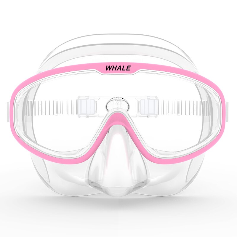 Diving mask Full face Anti Fog Scuba Mask Underwater mask Swimming Snorkel Diving Equipment for Adult Youth: Pink