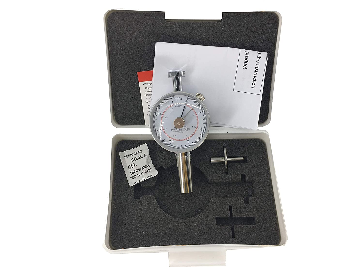 Fruit Penetrometer Fruit Hardness Tester Fruit Sclerometer for 0.5-4kg/cm 2 (x10 5pa)