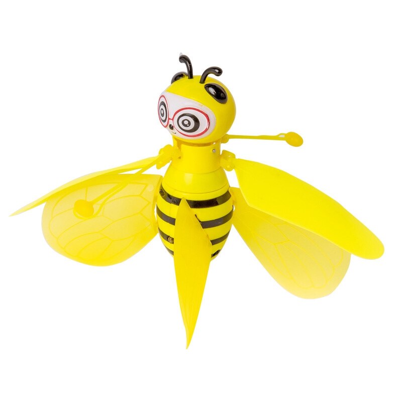 RC Animal RC Bee Induction Aircraft Infrared Sensing Hand Sensor Portable Led Light RC Animal Aircraft Toy Kids