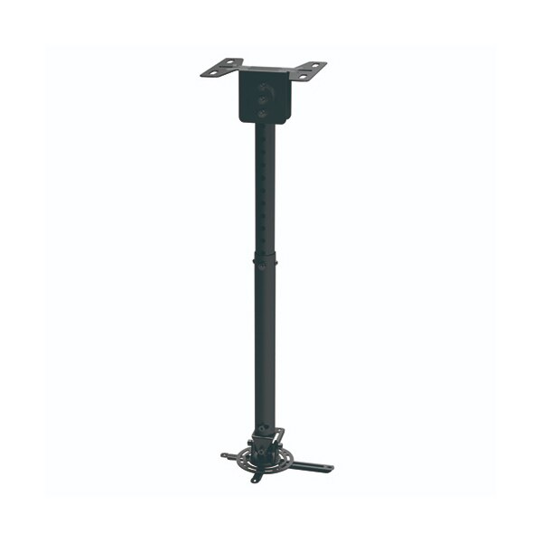 Tilt und Swivel Decke Montieren für Projektoren TooQ PJ3030TN-B 20kg 57,5-82,5 cm-20 °/+ 20 ° 360 ° Schwarz