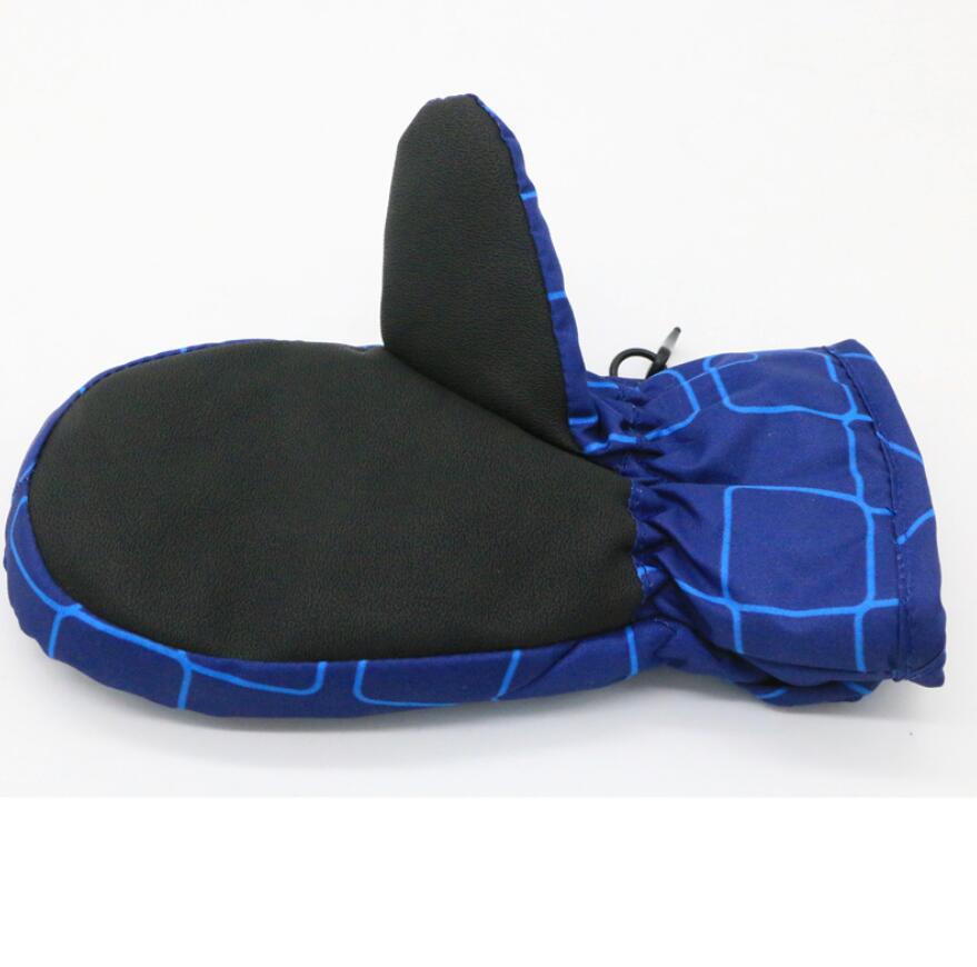 Luvas de ski para bebês, luvas quentes para inverno 2018 para meninos e meninas ao ar livre, à prova de vento e à prova d'água para pilotar 2 a 4 anos
